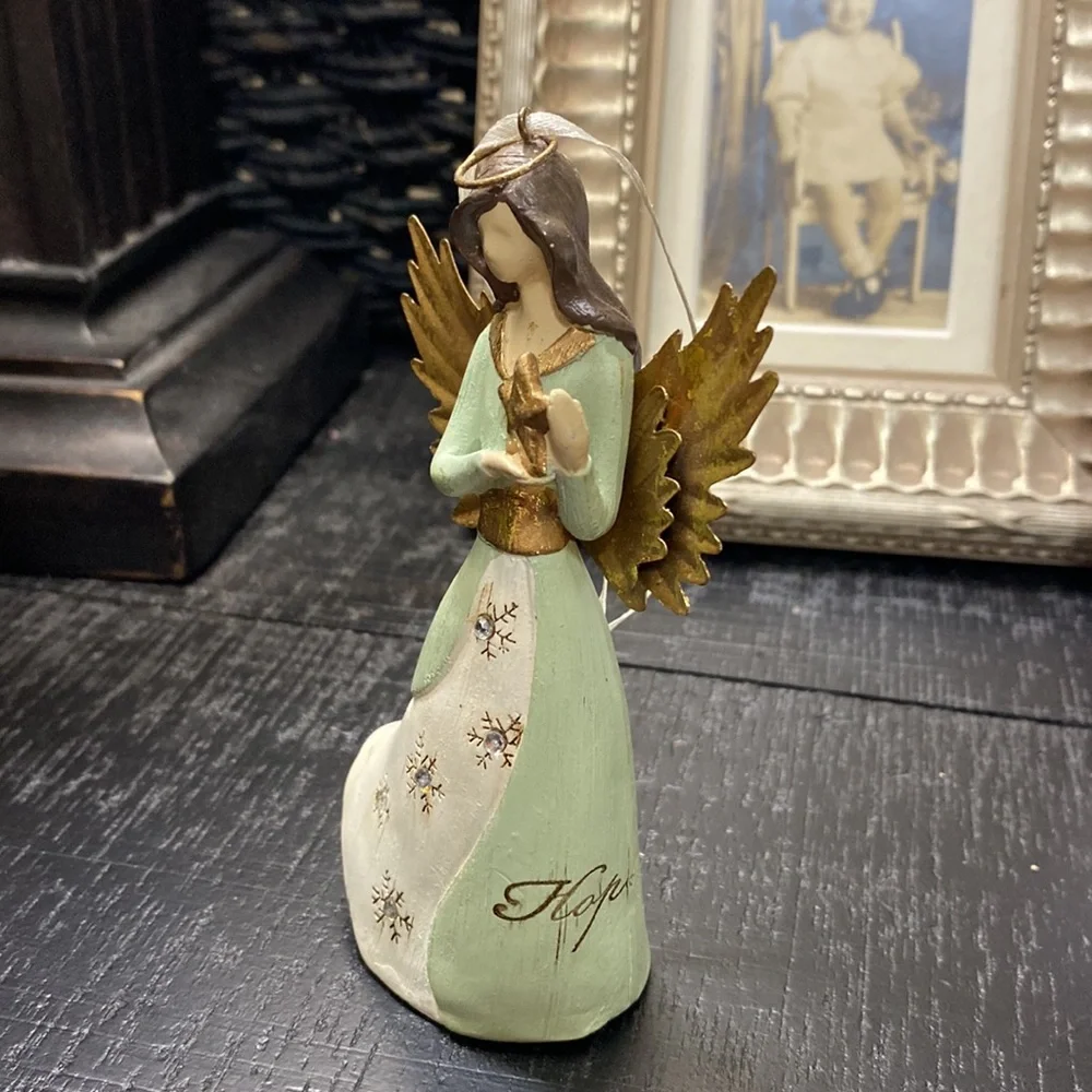 St. Nicholas Square “Hope” Angel Christmas Ornament!